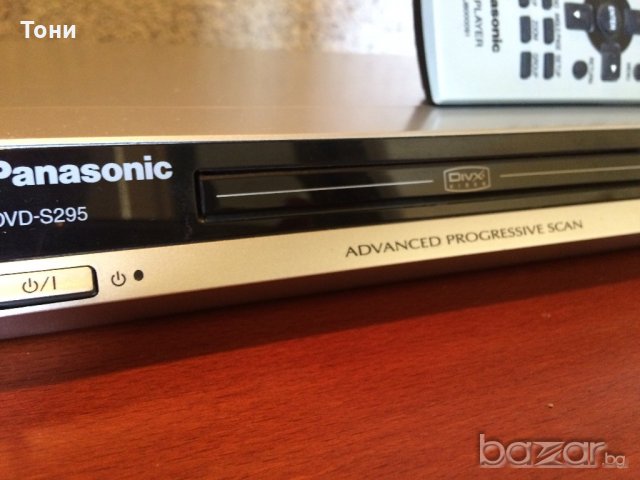 Panasonic DVD S295, MP3,WMA DIVX, снимка 5 - Плейъри, домашно кино, прожектори - 18348411