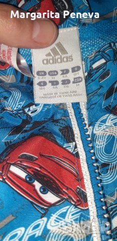 Адидас горничка 3-4години, снимка 3 - Детски Блузи и туники - 25229408