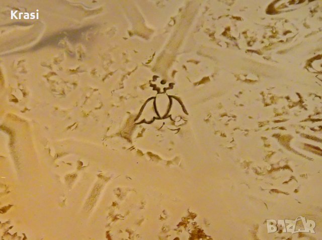 Персийски бронзов поднос,фруктиера,плато 35 см.,800 гр. , снимка 6 - Антикварни и старинни предмети - 26151902