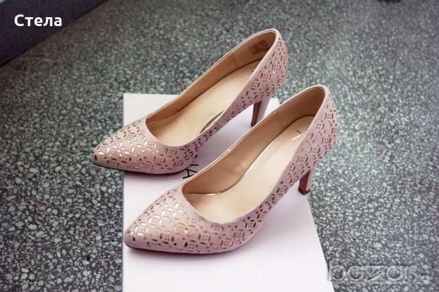 ANNA FIELD Дамски обувки, официални, нови, с кутия, беж, снимка 8 - Дамски обувки на ток - 18795826