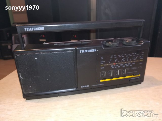 telefunken rp500s receiver-внос германия-32х13х7см, снимка 4 - Ресийвъри, усилватели, смесителни пултове - 20897703