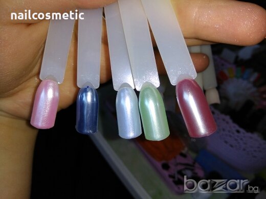 Ново! Пудра с ефект "МОРСКА ПЕРЛА" за маникюр, снимка 8 - Декоративна козметика - 18978412