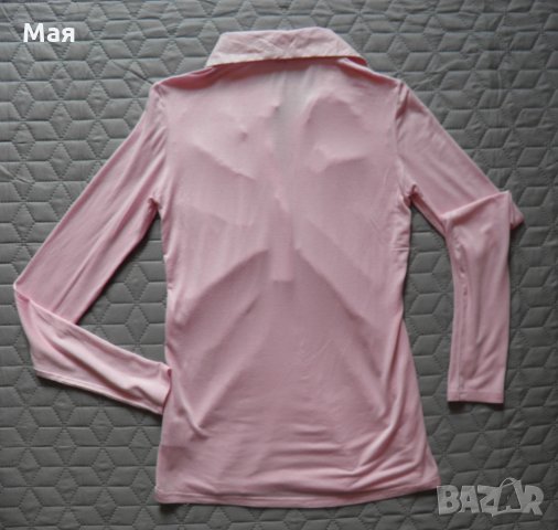 Дамски сет в розово пола и блуза, снимка 7 - Блузи с дълъг ръкав и пуловери - 26115686