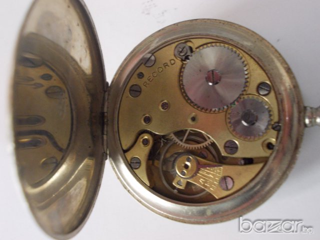 Часовник Record , снимка 4 - Антикварни и старинни предмети - 13023260