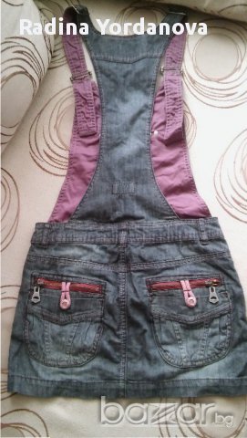 Дамско дънково сукманче с р-р 25, снимка 3 - Сукмани - 17091822