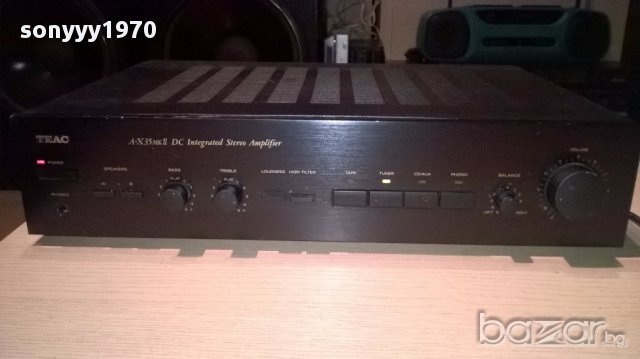 Teac a-x35mkII stereo amplifier-внос швеицария, снимка 9 - Ресийвъри, усилватели, смесителни пултове - 14221847