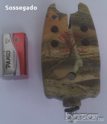 Сигнализатор за риболов DIAMANT ALB – водоустойчив, компактен, снимка 2 - Такъми - 11480223