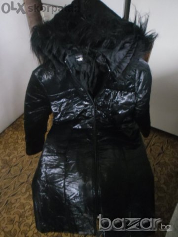 дълго яке  с качулка  и подарък , снимка 4 - Якета - 12012313