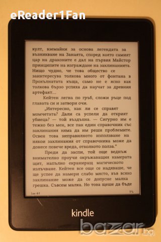 НОВ/употребяван Електронен четец reader Kindle Paperwhite 6" E-ink WiFi/3G 2/4GB , снимка 2 - Електронни четци - 10724551