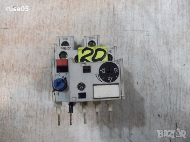 Реле термично "MT03J - 2,2 -3,2A", снимка 2 - Ключове, контакти, щепсели - 24345411