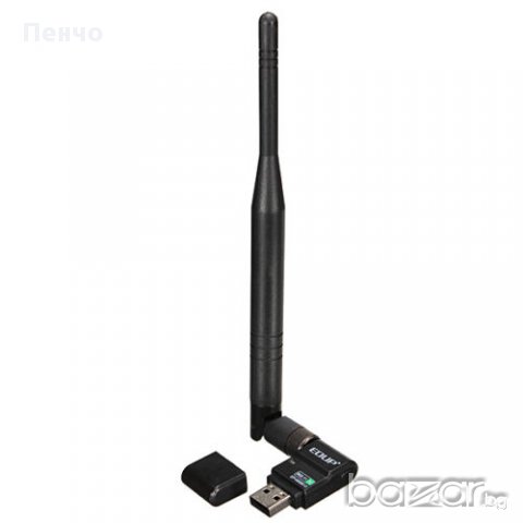 Edup Ep-8512 Usb Wireless Adapter Wifi Antenna Антена за интернет, снимка 3 - Кабели и адаптери - 12589539