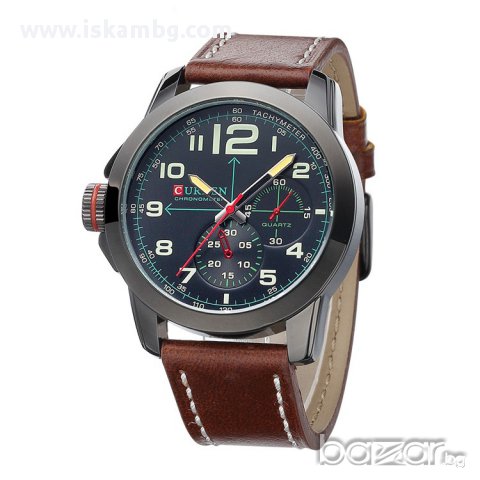 Елегантен мъжки часовник CURREN 81826, снимка 2 - Мъжки - 13299237