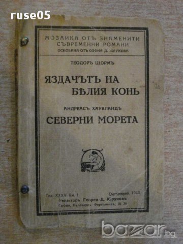 Книга"Яздачът на белия кон-Т.Щорм/Северни морета-А.Хаукланд"