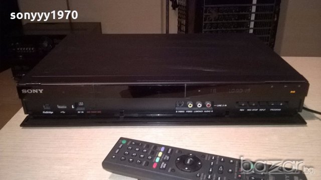 sony rdr-at205 dvd recorder hdd/dvd+remote-от швеицария, снимка 10 - Ресийвъри, усилватели, смесителни пултове - 18916646