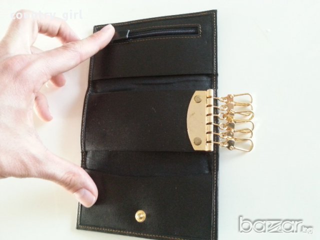 fiocchi italy - страхотен портфел за ключове естествена кожа НОВ без етикет , снимка 6 - Чанти - 18152227