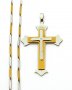 Ланче с кръст 3, снимка 1 - Колиета, медальони, синджири - 13532884