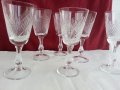  кристални чаши за вино ракия уиски коняк , снимка 4