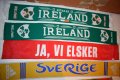 Национални отбори - Футболни шалове / Ireland / Norway / Sweden / Portugal, снимка 8
