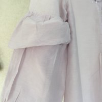 Разкошна блуза коприна и памук, снимка 5 - Туники - 25593818