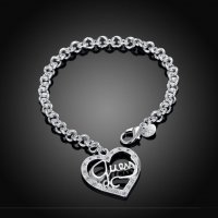 сребърна гривна Guess , снимка 1 - Гривни - 21154849