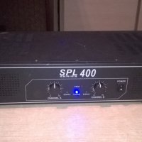 skytec spl400 stereo amplifier-внос швеицария, снимка 2 - Ресийвъри, усилватели, смесителни пултове - 22600320
