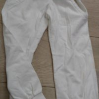 Бял детски панталон с ластик в талия марков dodi petto, снимка 1 - Детски панталони и дънки - 23197449
