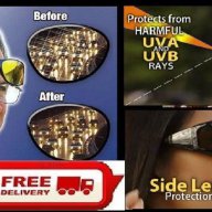 Топ цена!!! 2 бр. нови очила за шофиране HD Vision (дневно и нощно) + UV защита, снимка 4 - Аксесоари и консумативи - 12099658