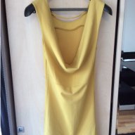 рокля цвят горчица , снимка 3 - Рокли - 15991865