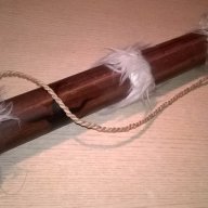 Стрели комплект с кобур от бамбук-58см-внос швеицария, снимка 9 - Антикварни и старинни предмети - 17103527
