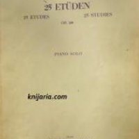 Henri Bertini: 25 Etudes, Op. 100 pour piano solo , снимка 1 - Други - 21595733