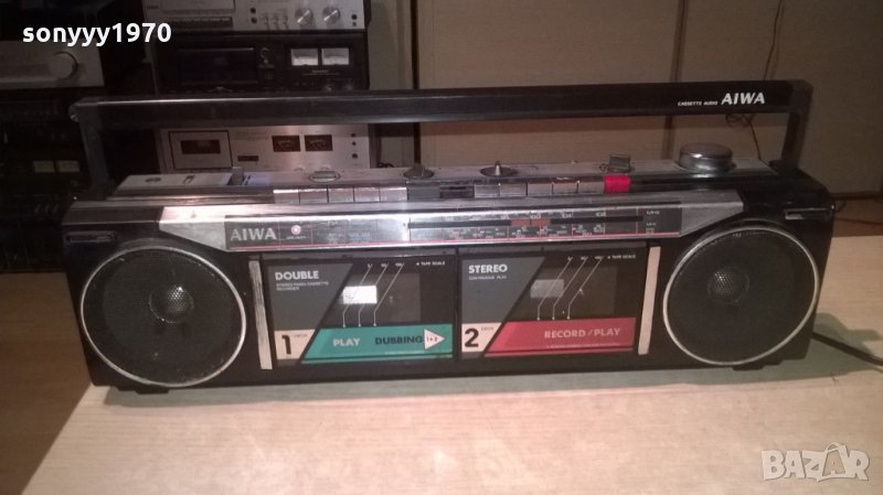 aiwa cs-w220-ретро колекция-внос швеицария, снимка 1