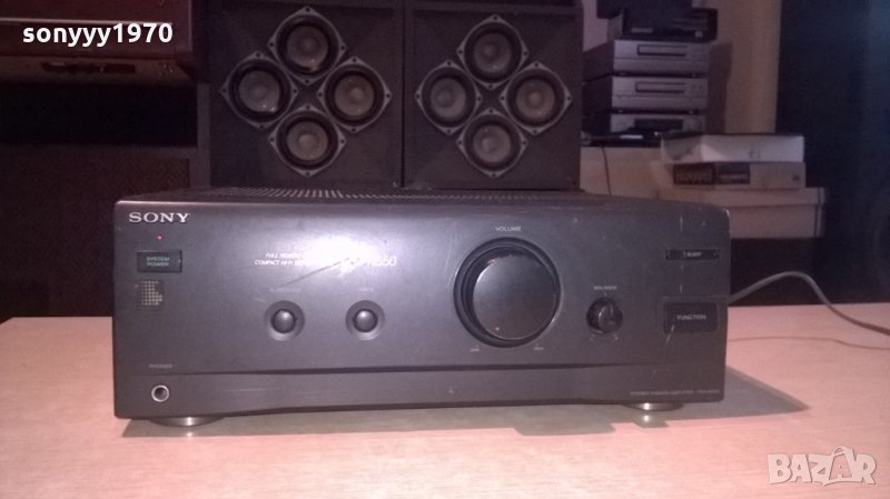 sony stereo power amplifier-внос швеицария, снимка 1