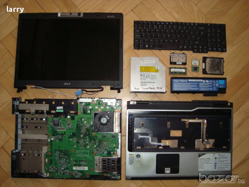 Acer Travelmate 7514 лаптоп на части, снимка 1