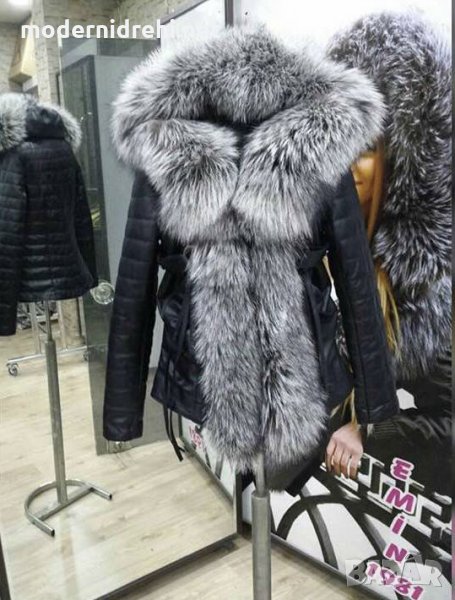 Дамско палто от лисица код 0154, снимка 1