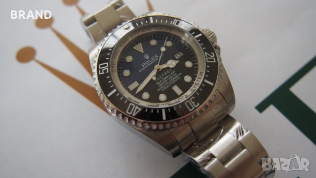 Масивен мъжки часовник ROLEX Deepsea Sea-Dweller D-Blue 44мм клас ААА+, снимка 2 - Мъжки - 24363699