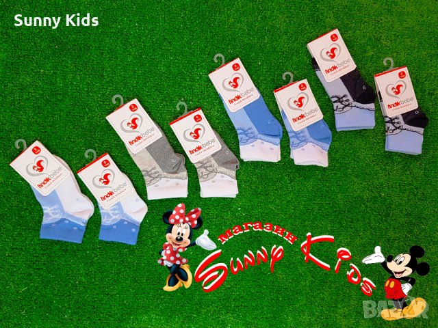 НОВИ чорапи, снимка 1 - Бебешки чорапи - 25977692