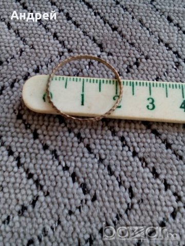 Детски пръстен,пръстенче, снимка 2 - Антикварни и старинни предмети - 20555011