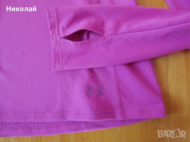Under armour ColdGear Infrared V-Neck Long Sleeve top, снимка 7 - Спортни екипи - 24769374