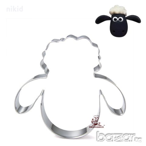 агне метална форма резец украса торта фондан сладки др.