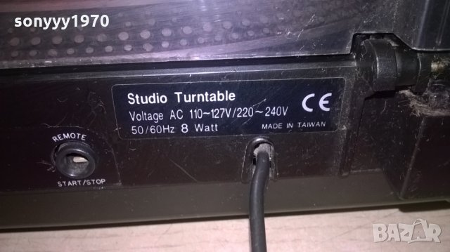 numark tt-1700 studio belt drive turntable-внос англия, снимка 18 - Грамофони - 22527741