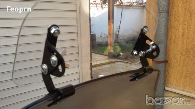 Слюда,дефлектор въздушен за мотоциклет-универсален, снимка 7 - Аксесоари и консумативи - 13525188