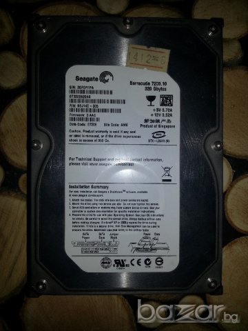 Хард диск 320GB Seagate Barracuda Sata 3.07200rpm – ПЕРФЕКТЕН!, снимка 1 - Твърди дискове - 20895453