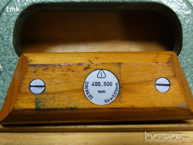 Микрометър 400-500 мм, 500-600 мм, снимка 3 - Други машини и части - 18920781