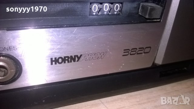 hornyphon 3820-ретро колекция-внос швеция, снимка 12 - Радиокасетофони, транзистори - 25153906