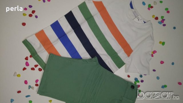 Сет от тениска и къси панталони, снимка 6 - Детски комплекти - 21207609