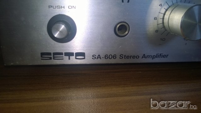 seto sa-606-stereo amplifier 180w-внос швеицария, снимка 12 - Ресийвъри, усилватели, смесителни пултове - 8017451