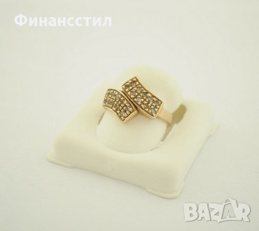 *златен пръстен 42906-1, снимка 6 - Пръстени - 22338544