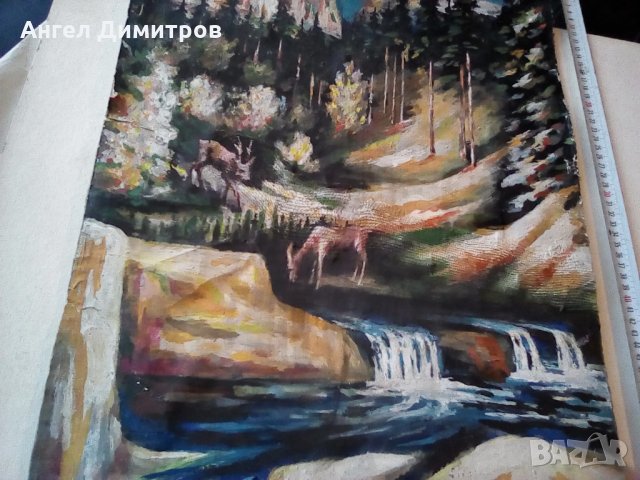 Темпера картина Иван Бъчваров, снимка 4 - Картини - 23862331