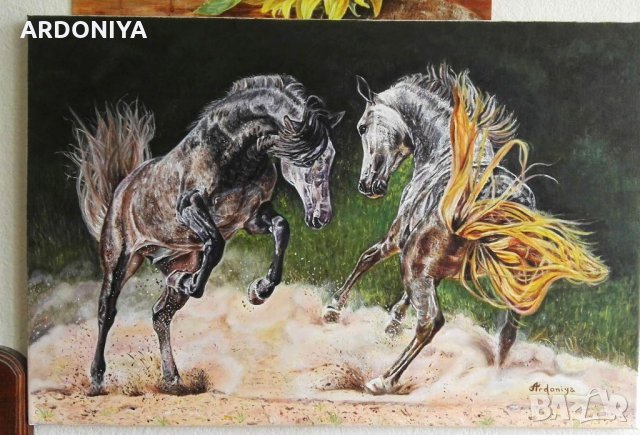 Кон Коне картина, снимка 2 - Картини - 21681835