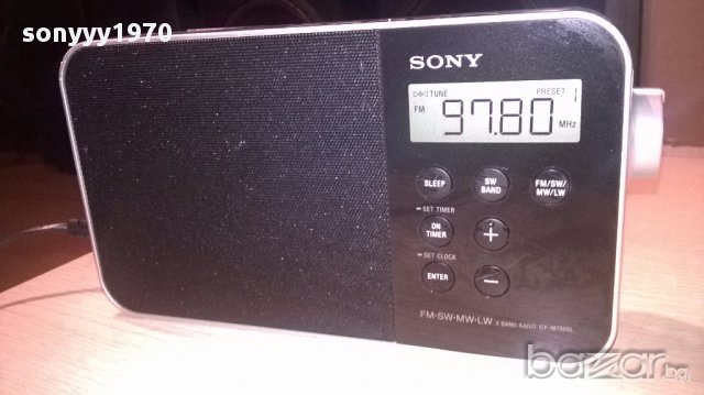 sony icf-m280sl receiver/radio-внос швеицария, снимка 8 - Ресийвъри, усилватели, смесителни пултове - 17222107